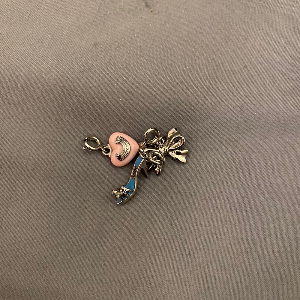 Silver Clasp Charms from Juicy Couture